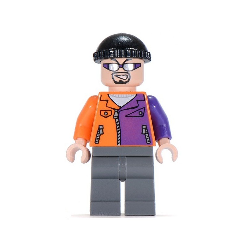 Lego mini figure 2 Black Henchman Cap Hat NEW