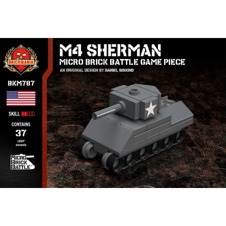 M4 Sherman - Micro Brick Battle