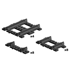 Short Straight Schienen Pack