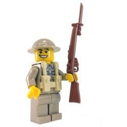 WW1 Trench Pack v2 wapen set voor LEGO Minifigures