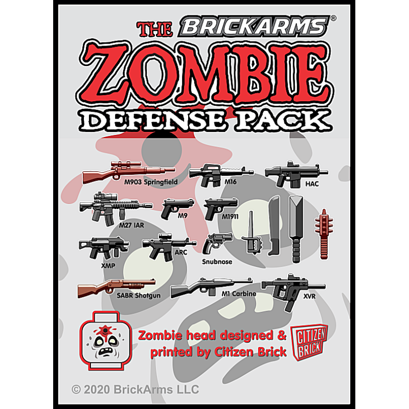 BrickArms Zombie Defense Pack 2020