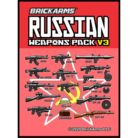 BrickArms Russian Weapons Pack