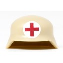 WW2 - German Stahlhelm - Red Cross