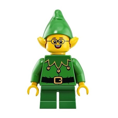 Christmas Elf with Bells - Glasses