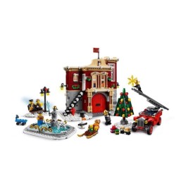 LEGO ® Creator Expert Brandweerkazerne in winterdorp - 10263