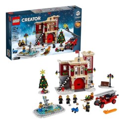 LEGO ® Creator Expert Brandweerkazerne in winterdorp - 10263