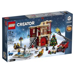 LEGO ® Creator Expert Brandweerkazerne in winterdorp - 10263