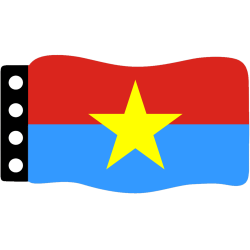Vlag : Zuid Vietnam
