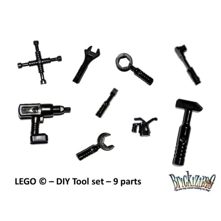 LEGO © - DIY Tool set – 9 parts