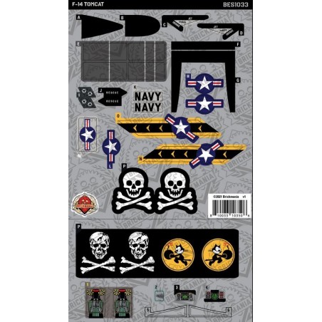 F-14 Tomcat - Sticker Pack