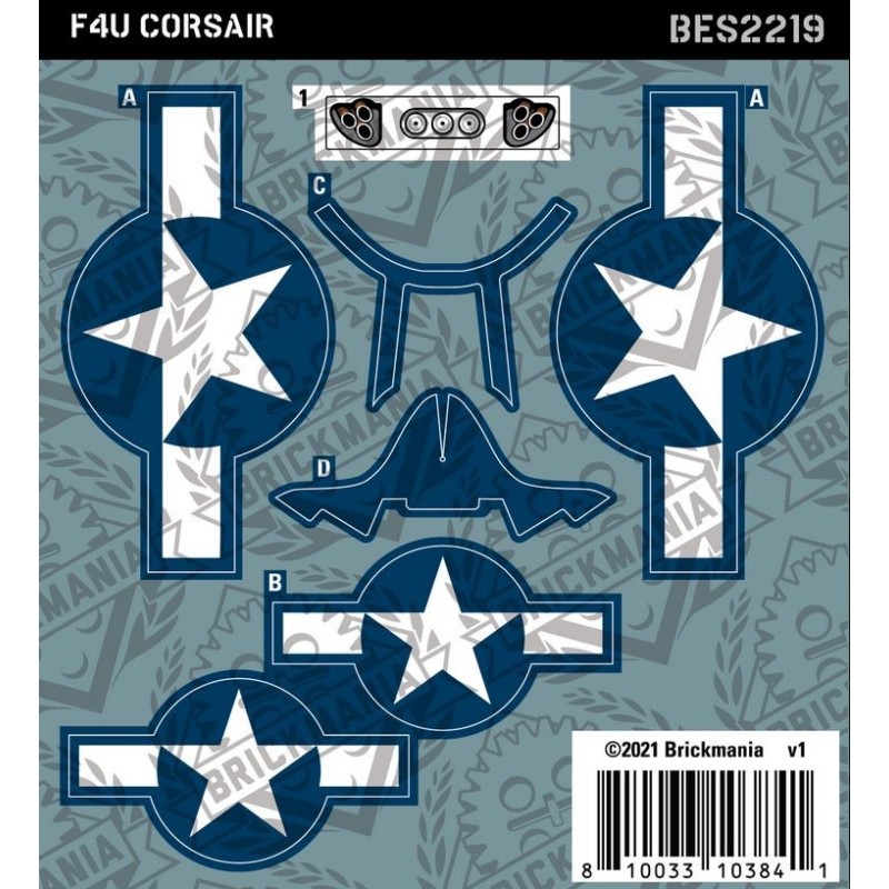 F4U Corsair  - Sticker Pack