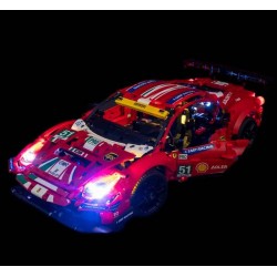 LEGO Ferrari 488 GTE 42125 Light Kit