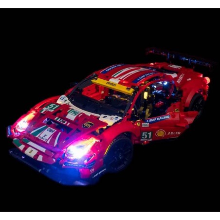 LEGO Ferrari 488 GTE 42125 Verlichtings Set