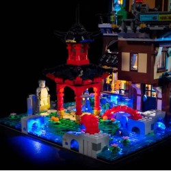 LEGO Ninjago City Gardens 71741 Beleuchtungs Set