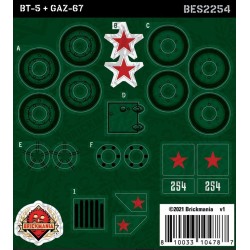 BT-5 & GAZ-67 - Sticker Pack