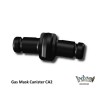 Gasmasker  Canister CA2 - Zwart