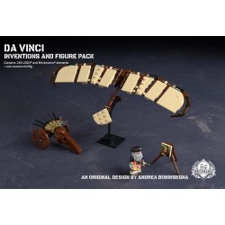 Da Vinci Inventions and Figure Pack