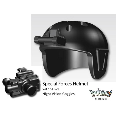 Special Forces Helm met SD-21 Special Forces Helm met SD-21