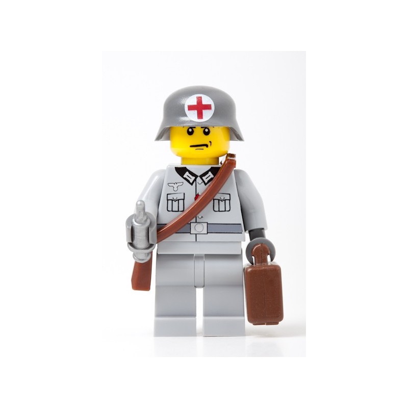 1x Custom WW2 Deutsche Offiziersmütze für Lego® Minifiguren 