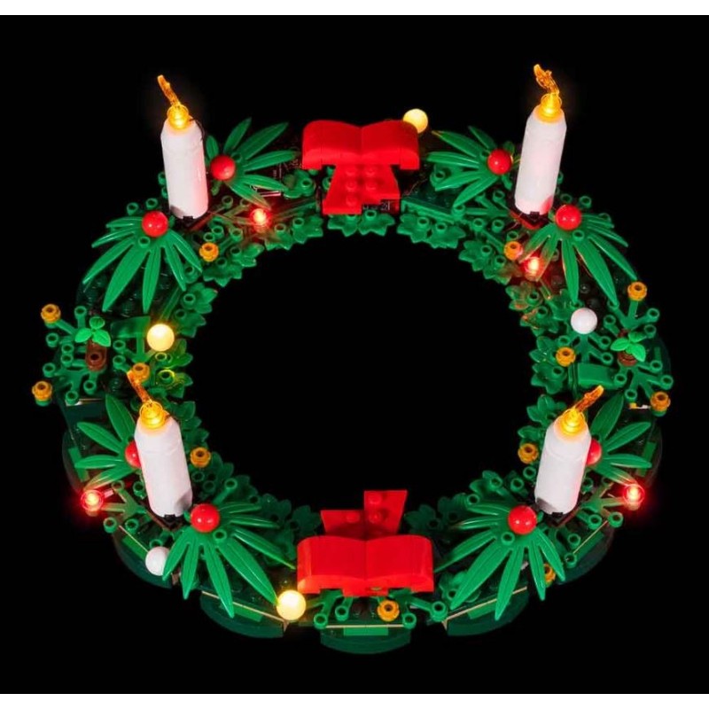 Christmas lego wreath cheap