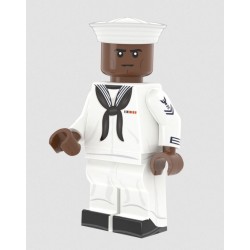 US Navy Officer in Dress Whites - Mann