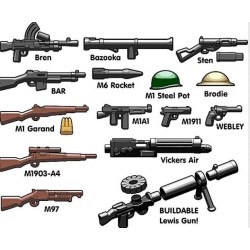 BrickArms Allies Weapons Pack v3