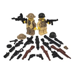 BrickArms Geallieerden wapen set voor LEGO Minifigures