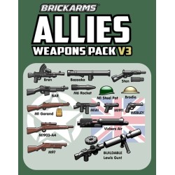 BrickArms Alliierten Waffen Set v3