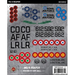 MQ-9 Reaper - Sticker Pack