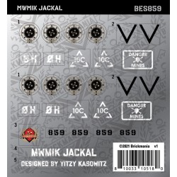MWMIK Jackal - Sticker Pack