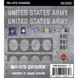 MH-47G Chinook - Sticker Pack