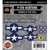 P-51B Mustang + Bedford QLC  - Sticker Pack