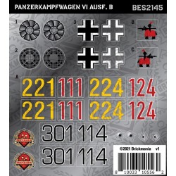 Panzerkampfwagen VI Ausf. B - Sticker Pack
