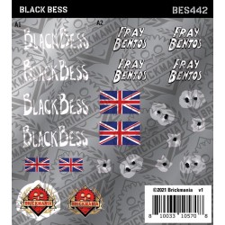 Black Bess + Mark IV "Male" Conversion - Sticker Pack