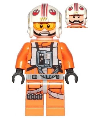 LEGO Star Wars Luke Skywalker Pilot Minifigure 