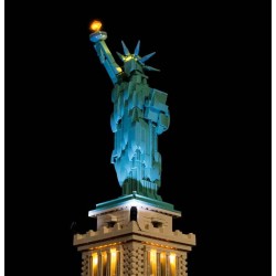 Lego statue of liberty lights clearance