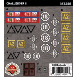Challenger II  - Sticker Pack