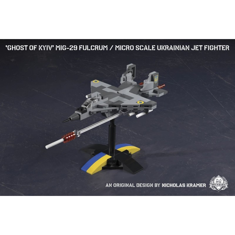 MiG-29 Fulcrum 'Ghost of Kyiv' – Micro Scale