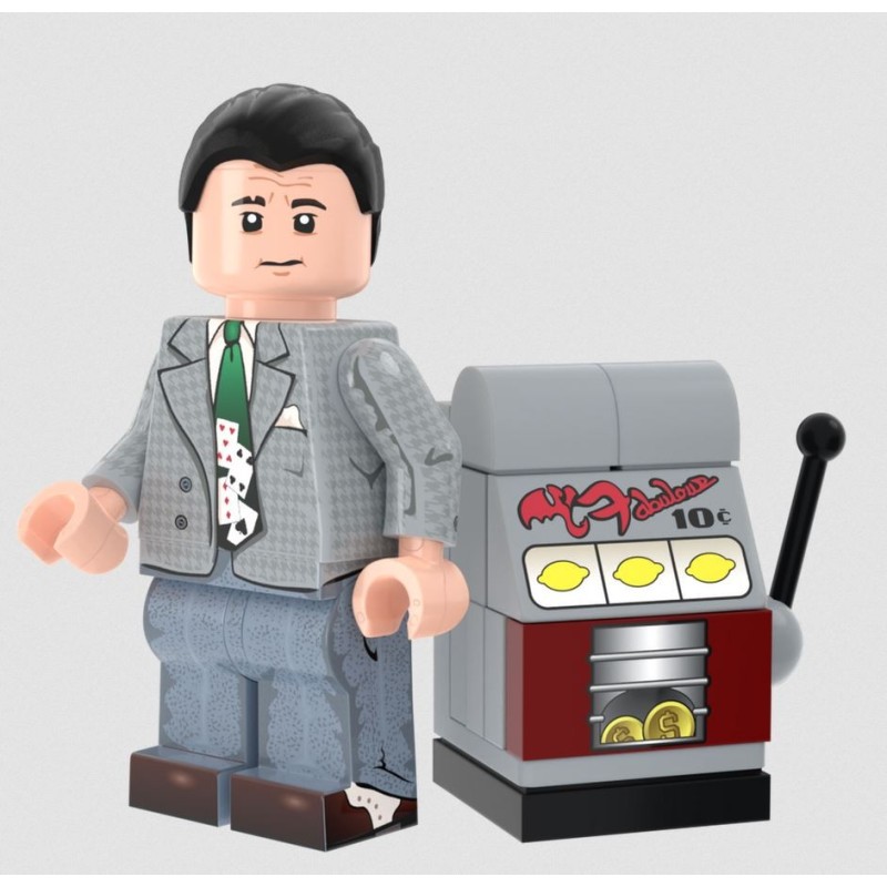 Bugsy Siegel mit Spielautomat