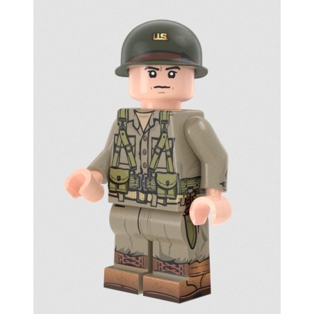 U.S. Army Rangers Complete Military Squad made with real LEGO® minifigures