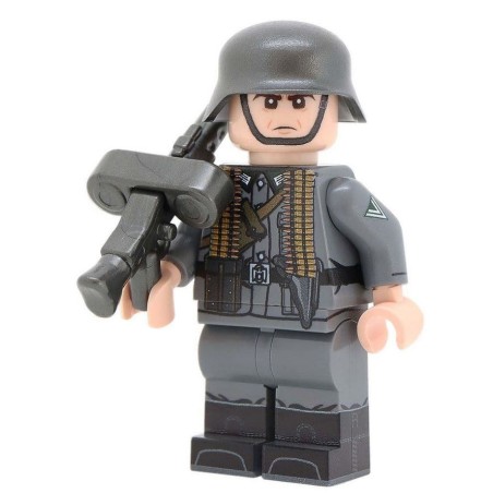 WW2 German MG Gunner Minifigure