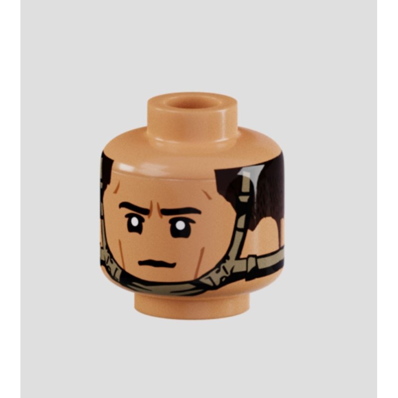 Brickmania - Fast Helm - MiniFig Hoofd Brickmania - Fast Helm - MiniFig Hoofd