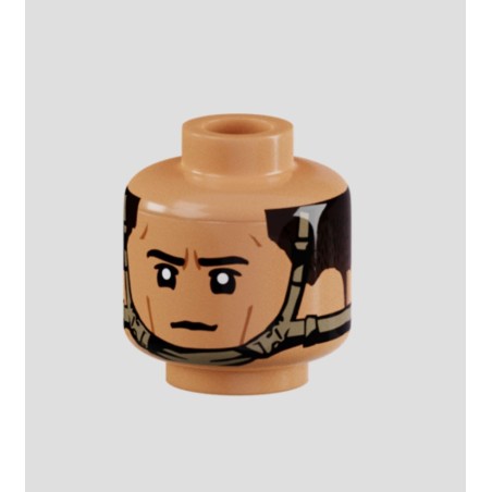 Brickmania - Fast Helm  - MiniFig Kopf