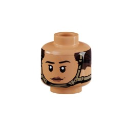 Brickmania - Fast Helm - MiniFig Hoofd - Vrouw