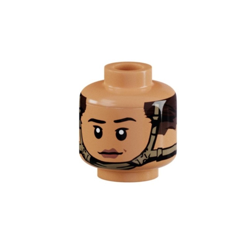 Brickmania - Fast Helm  - MiniFig Kopf - weiblich