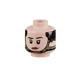 Brickmania - Fast Helmet - MiniFig Head - Female