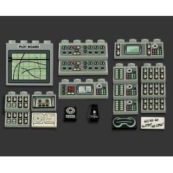 Mercury Control Center Printed Part Pack