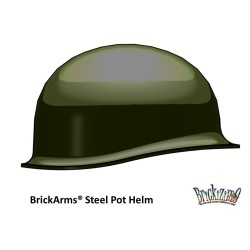 Steel Pot Helm: set van 10 