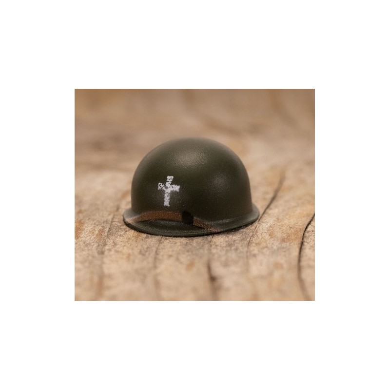 BrickArms® M1 Steel Pot Helmet - Chaplain