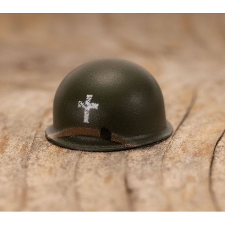 BrickArms® M1 Steel Pot Helmet - Chaplain